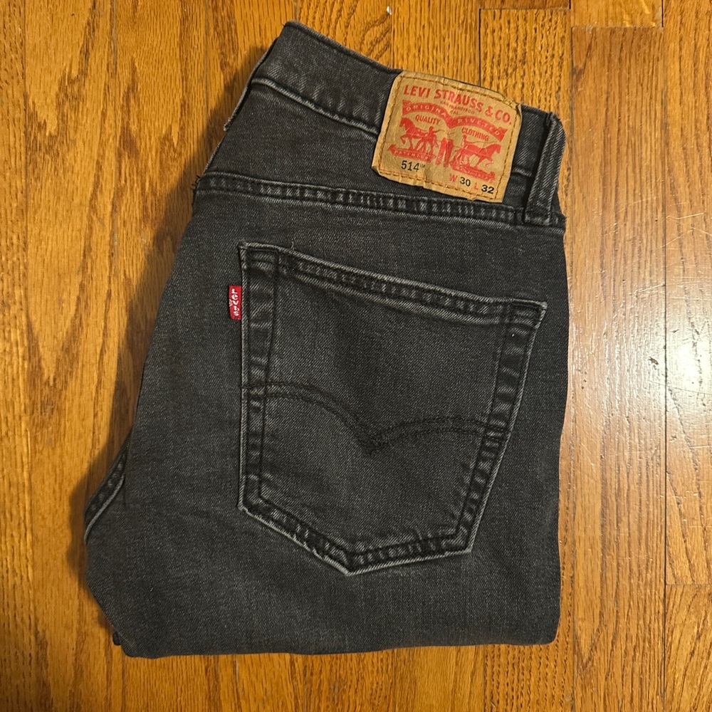 Levi Strauss Gray 514 Jeans - 30x32
